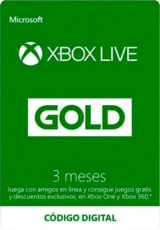 Tarjeta Xbox Game Pass Core 3 meses Chile