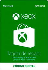 Xbox Gift Card $20.000 Chile